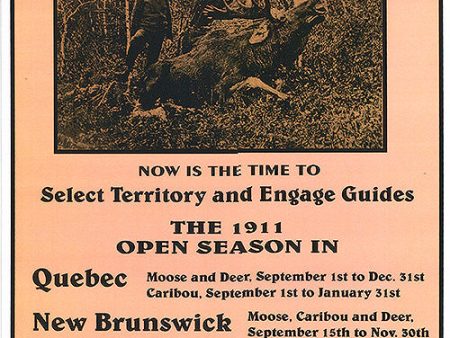 1911 Canadian Hunting Season Online Sale