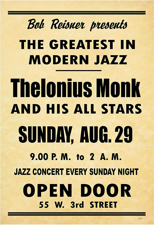 Thelonious Monk Online now