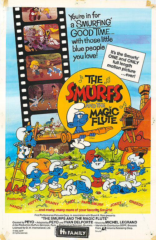 Smurfs and the Magic Flute Fashion