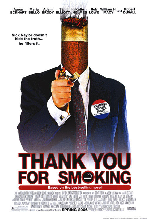 Thank You For Smoking Sale