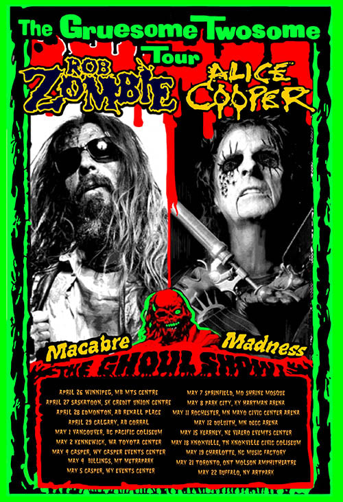 Rob Zombie and Alice Cooper Online now