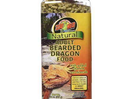 ZOO MED - Bearded Dragon Food Adult Formula - 20 oz. (567 g) For Discount