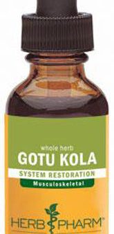 HERB PHARM - Gotu Kola Extract for Musculoskeletal System Support - 1 fl. oz. (29.6 ml) For Sale