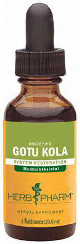 HERB PHARM - Gotu Kola Extract for Musculoskeletal System Support - 1 fl. oz. (29.6 ml) For Sale