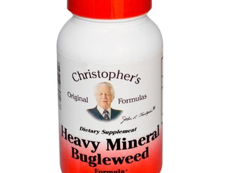 CHRISTOPHERS - Heavy Mineral Bugleweed 400 mg - 100 Vegetarian Caps Supply