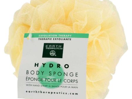 EARTH THERAPEUTICS - Hydro Body Sponge Natural - 1 Sponge Supply