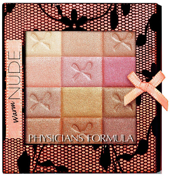 PHYSICIANS FORMULA - Shimmer Strips All-in-1 Custom Nude Palette for Face & Eyes Warm Nude - 0.26 oz. (7.5 g) on Sale