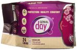 GENIAL DAY - Eco-Certified Cotton Liners with Anion Strip - 24 Count on Sale