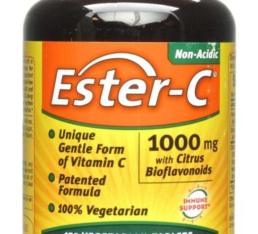 ESTER-C - 1000 mg with Citrus Bioflavonoids - 120 Vegetarian Tablets Online Hot Sale