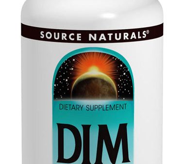 SOURCE NATURALS - DIM 100 mg - 180 Tablets Hot on Sale