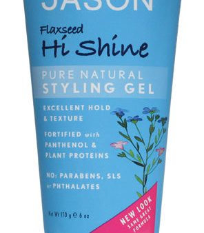 JASON - Flaxseed Hi Shine Styling Gel - 6 oz. (170 g) Discount