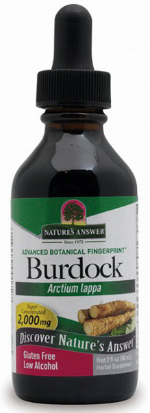 NATURE S ANSWER - Burdock Root Extract - 2 fl. oz. (60 ml) on Sale