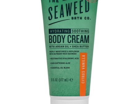 SEAWEED - Body Cream, Citrus Vanilla - 6 fl. oz. (177 ml) Online Hot Sale