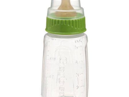 GERBER - First Essentials Clear View Silicone Bottle Slow Flow - 5 oz. (150 ml) Supply