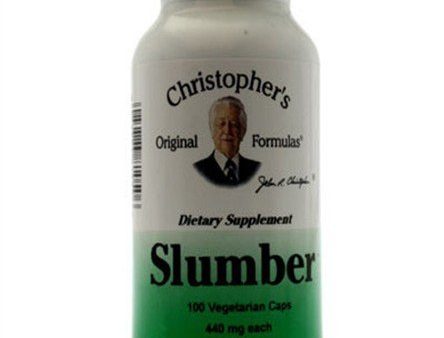 CHRISTOPHERS - Slumber 440 mg - 100 Vegetarian Capsules Discount