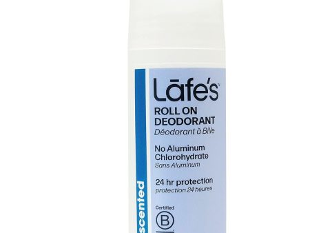 LAFES - Deodorant Roll-On Unscented - 3 fl oz (88 ml) Online Hot Sale