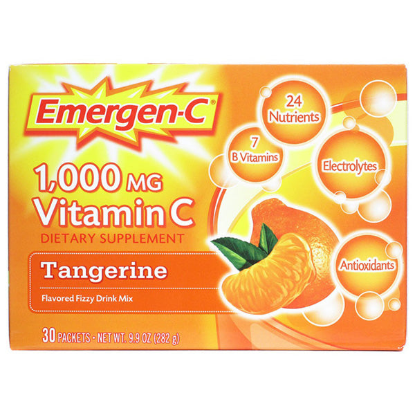 EMERGEN-C - Vitamin C Tangerine - 30 x 0.3 oz. Packets Cheap