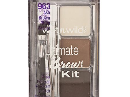 WET N WILD - Ultimate Brow Kit 963 Ash Brown - 0.09 oz. (2.5 g) Fashion