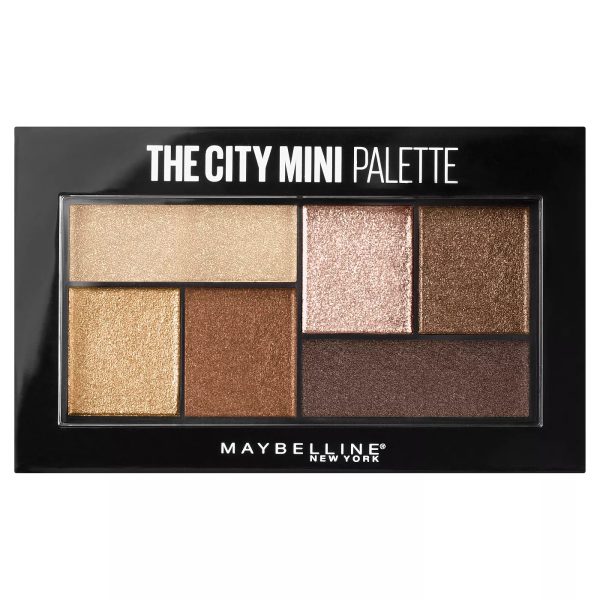 MAYBELLINE - City Mini Eyeshadow Palette Rooftop Bronzes - 0.14 oz (4 g) Supply