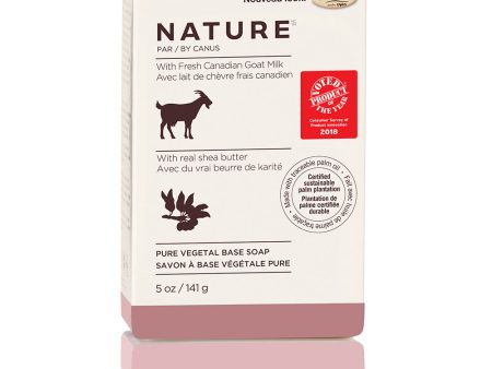 NATURE BY CANUS - Nature Pure Vegetal Base Soap Bar Real Shea Butter - 5 oz. (141 g) Supply