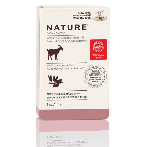 NATURE BY CANUS - Nature Pure Vegetal Base Soap Bar Real Shea Butter - 5 oz. (141 g) Supply