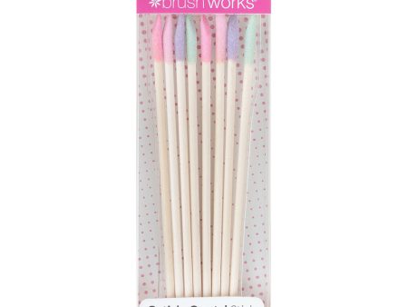 Brushworks Cuticle Crystal Sticks Pack of 8 Cheap