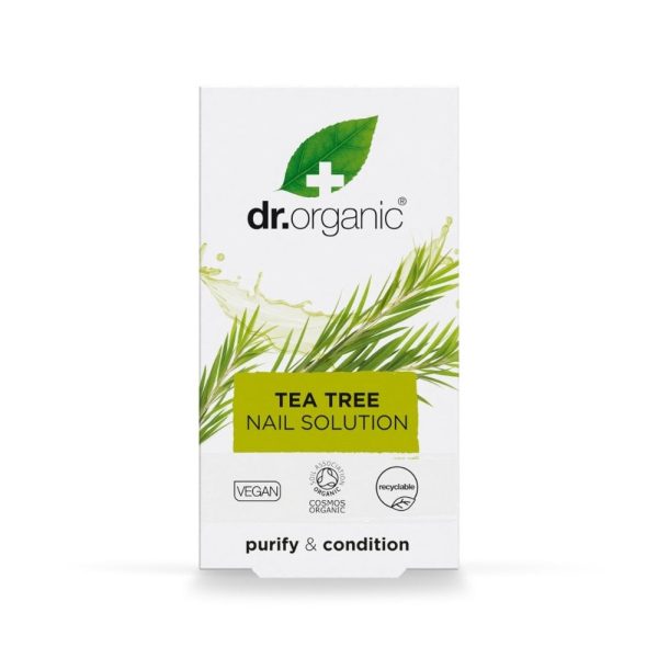 Dr. Organic Tea Tree Purifying & Conditioning Nail Solution 10ml Online Hot Sale