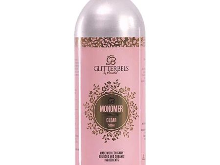 Glitterbels Clear Acrylic Monomer Liquid 500ml Discount