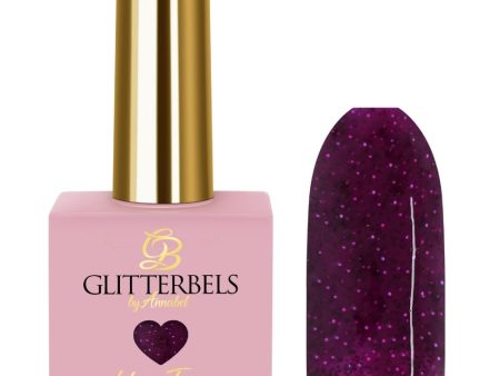 Glitterbels Cherry Wine Gel Polish 8ml Online now