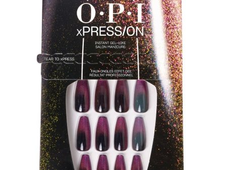 OPI xPress On Nails Swipe Night 30x Sale