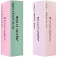 Brushworks Pastel Nail Buffing Blocks Pack of 2 Online Hot Sale