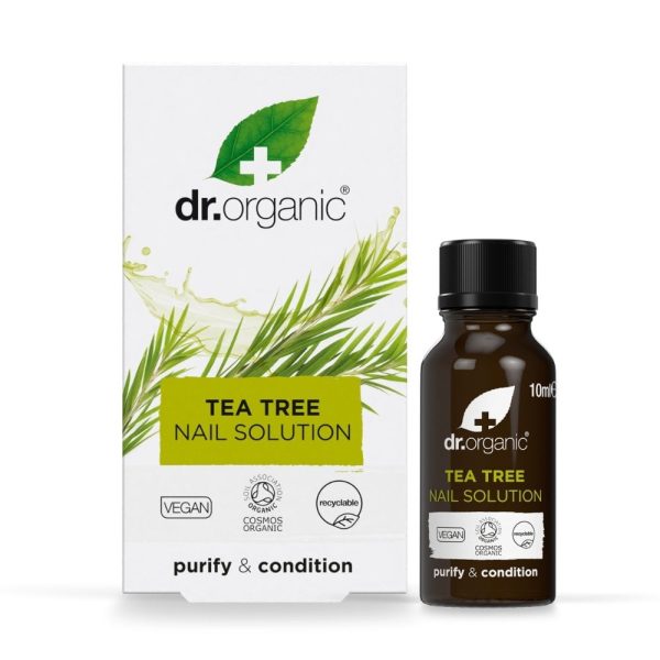 Dr. Organic Tea Tree Purifying & Conditioning Nail Solution 10ml Online Hot Sale