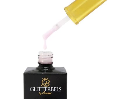 Glitterbels Cotton Candy Brush On Builder Gel Polish 17ml Online now